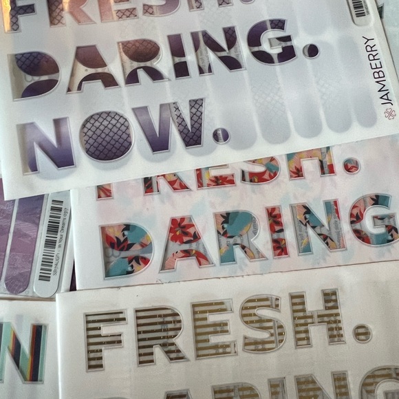 Jamberry Lot! 21 Unused 14 partially used! - Picture 4 of 8